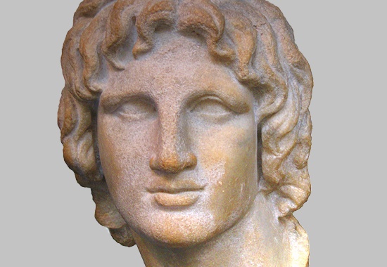 Alexander the Great, Marble, British Museum. Photo Yair Haklai