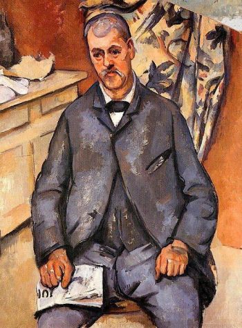 Seated Man, c. 1898-1900 Paul Cézanne